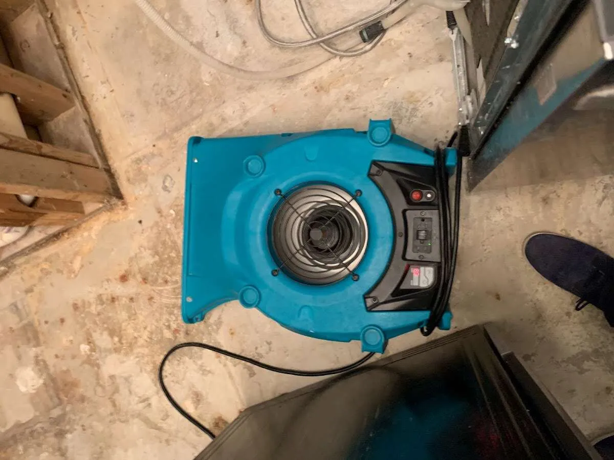 Air mover drying equipment for Mold Remediation & Removal in Hooksett